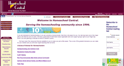 Desktop Screenshot of homeschoolcentral.com
